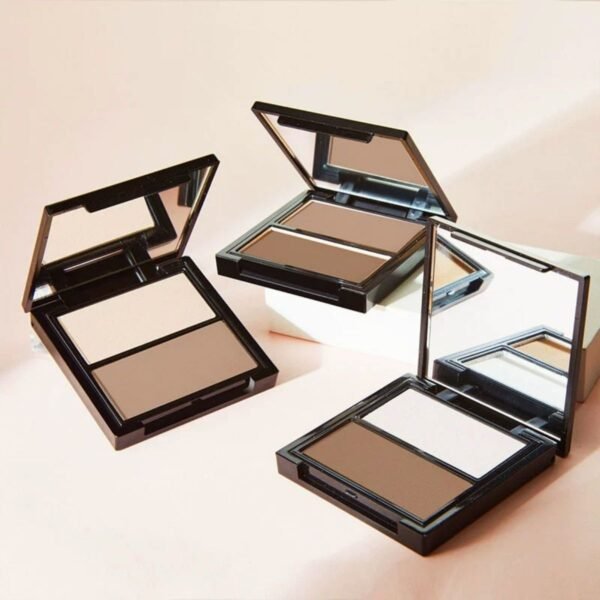 2 color contour palette – long wear, hydrating & smooth