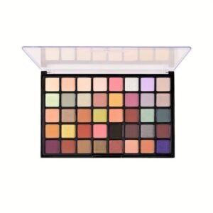 40 color eyeshadow palette – matte & metallic shimmer