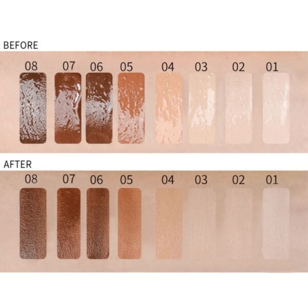 full coverage matte foundation – 30hr wear, sweat proof
