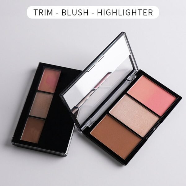 3 in 1 pro contour palette matte waterproof & sweat resistant