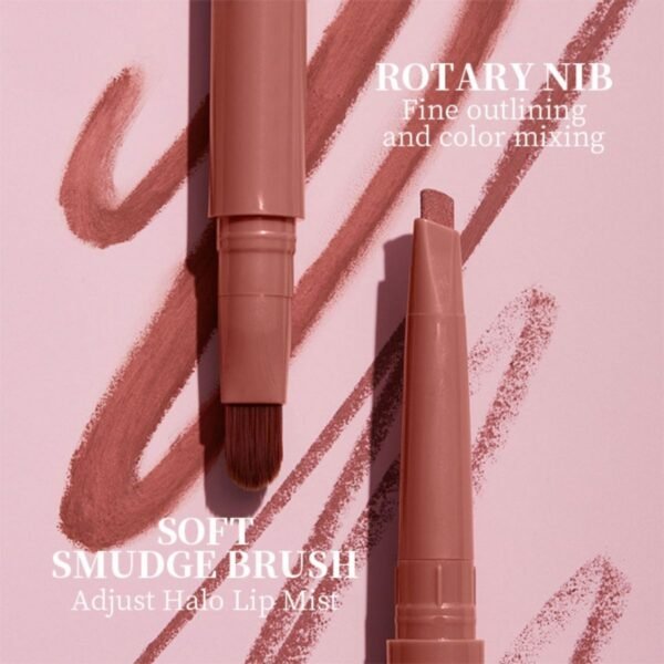 auto twist lip liner waterproof, smudge proof, no sharpener