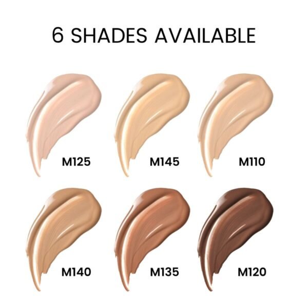 full coverage hydrating concealer – 12hr wear, sweat proof