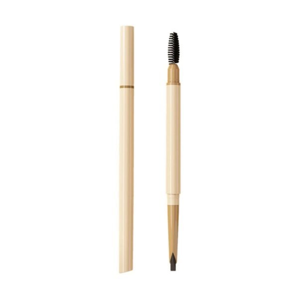 dual ended brow pencil waterproof, teardrop tip & spoolie