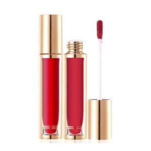 waterproof 9 color liquid lipstick transfer proof, long lasting vegan
